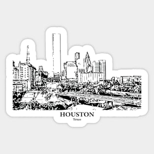 Houston - Texas Sticker